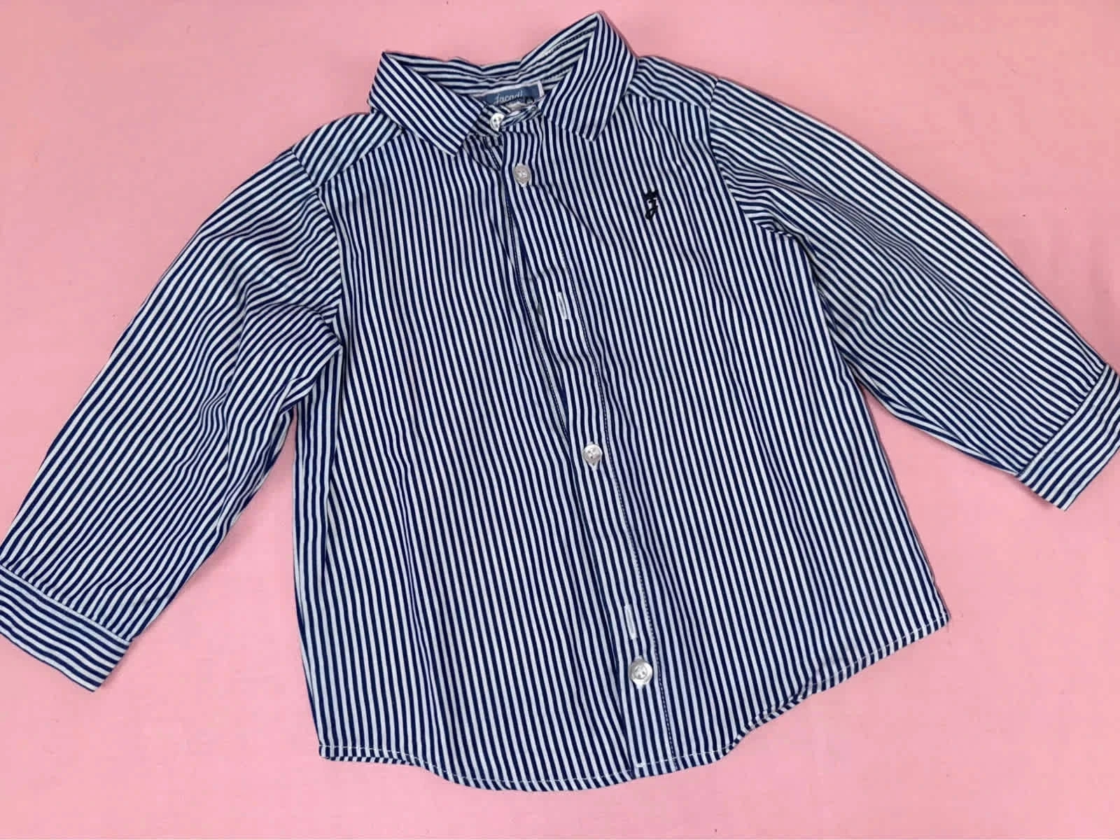 Camisa para menino, 12 meses Jacadi, muito bom estado – photo 2